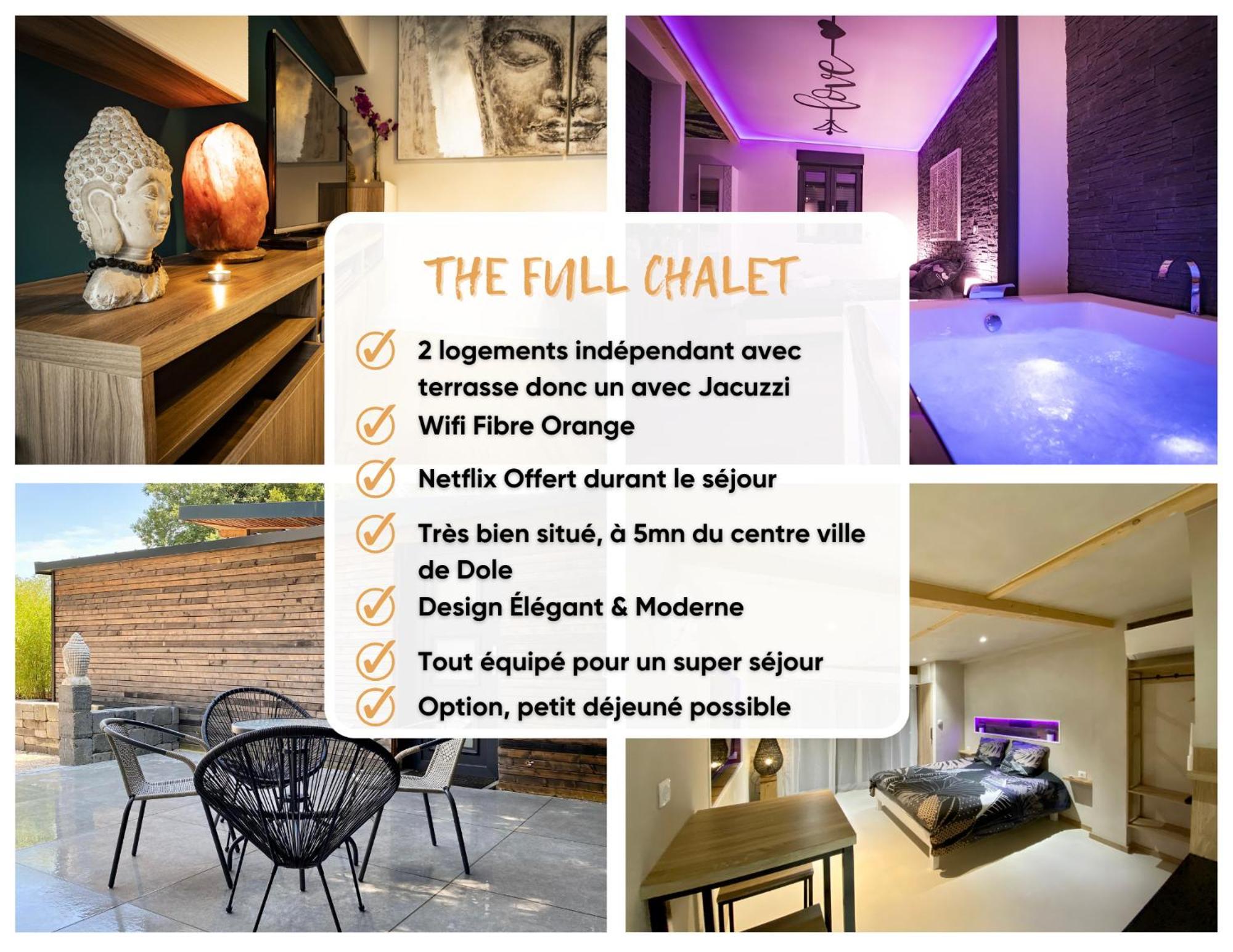 Le Chalet Zen Love Foucherans  Exterior foto